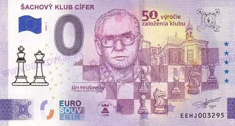 Šachový klub CÍFER (EEHJ 2026-1) J.Hrušovský - prítlač GOLD
