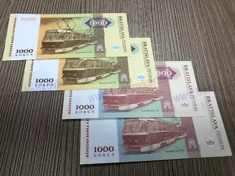 Sada 1000 Korún 2020 Bratislavských 4ks