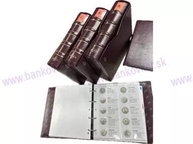Sada 4ks albumov NUMIS Classic na 540ks 2€ pamätných mincí