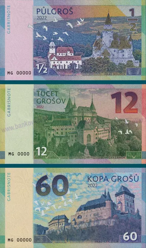 Sada 50,100,200 Halierov 2022