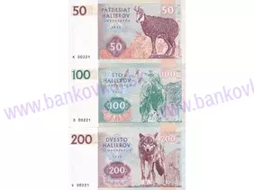 Sada 50,100,200 Halierov (2022)
