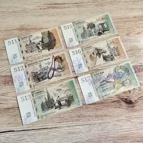 Sada 6ks pamätných listov NAŠE MESTA (Liberecký kraj)