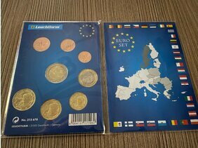 SADA 8ks euromincí 2023 Chorvátsko UNC