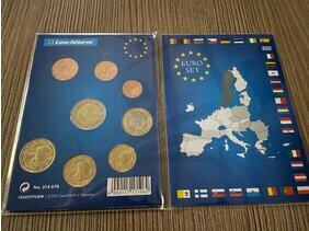 SADA 8ks euromincí 2023 Chorvátsko UNC