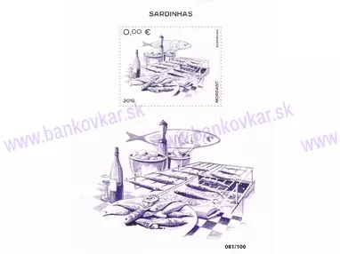 SARDINHAS - ARCH 1 známka