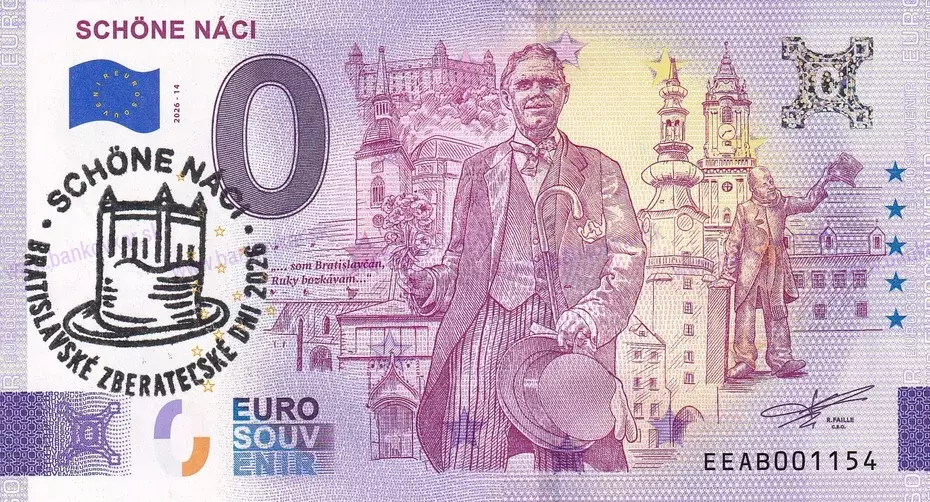 SCHÖNE NÁCI EEAB 2026-14 pečiatka hrad