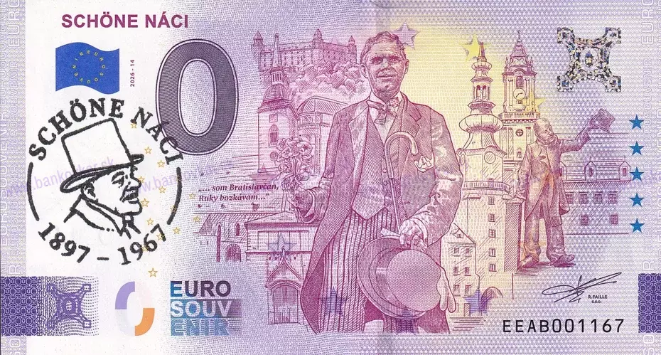 SCHÖNE NÁCI EEAB 2026-14 pečiatka klobúk