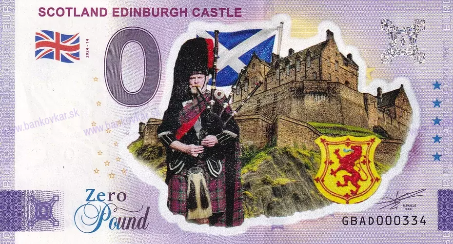 Scotland Edinburgh castle GBAD 2024-14 KOLOR