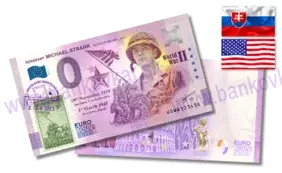 Sergeant MICHAEL STRANK (USWW 2023-1) známka USA+pečiatka