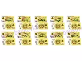 Set 12ks 100 rubľov Cars of the USSR (2020)