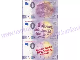 Set 3 ks HUNGARY 2021 (nízke rovnaké čísla)