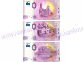 Set 3 ks PRAHA (CZAA 2022-3-4-5)