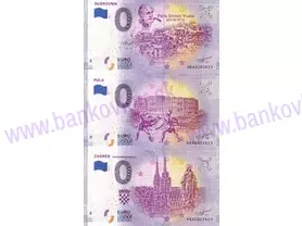 Set 3ks Chorvátsko Dubovnik+Pula+Zagreb