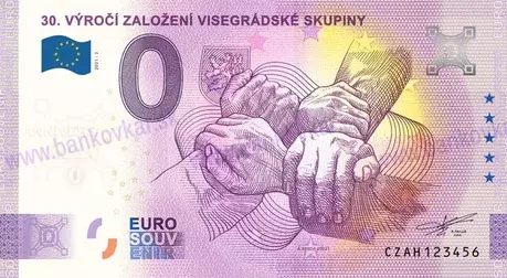 Set 4ks 30.Výročie založenia Vyšehradskej skupiny