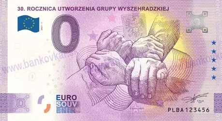 Set 4ks 30.Výročie založenia Vyšehradskej skupiny
