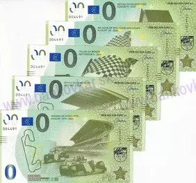 Set 5 ks Formule (s rovnakým číslom)