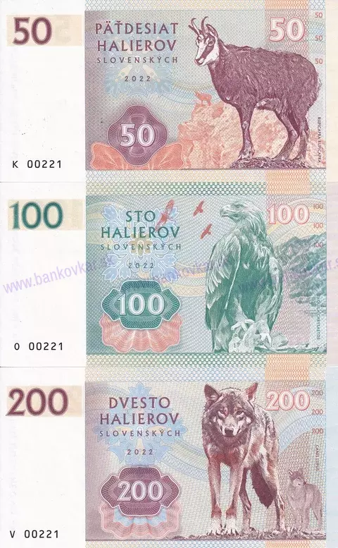 Set JAWA 2x50 2x500 2x1000 Korún 2019