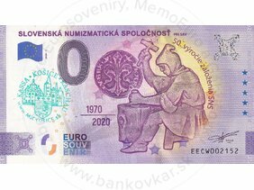 Slovenská Numizmatická spoločnosť (EECW 2020-1) pečiatka