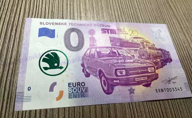 Slovenské technické múzeum EEBT 2019-1 GOLD GREEN