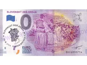 Slovenský deň kroja (EECG 2019-1) pečiatka SDK 2025