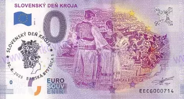 Slovenský deň kroja (EECG 2019-1) pečiatka SDK 2025 Slovenský deň kroja (EECG 2019-1) pečiatka SDK 2025