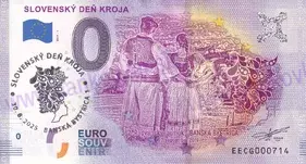Slovenský deň kroja (EECG 2019-1) pečiatka SDK 2025