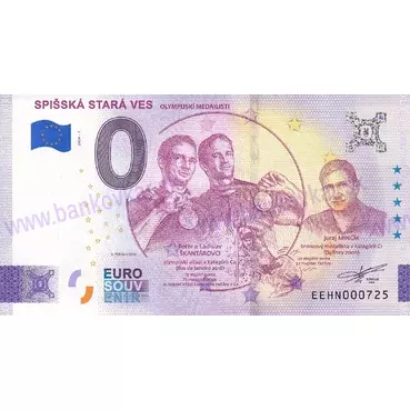 SPIŠSKÁ STARÁ VES (EEHN 2026-1) olympijskí medailisti