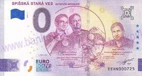 SPIŠSKÁ STARÁ VES (EEHN 2026-1) olympijskí medailisti