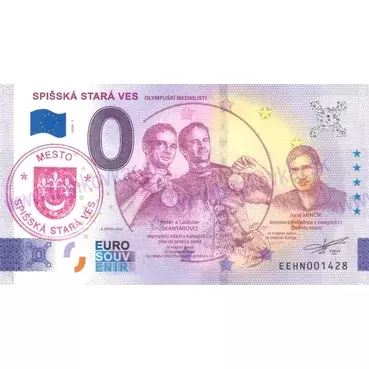 SPIŠSKÁ STARÁ VES (EEHN 2026-1) pečiatka mesta s erbom
