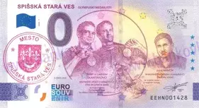 SPIŠSKÁ STARÁ VES (EEHN 2026-1) pečiatka mesta s erbom