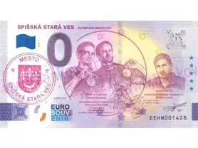 SPIŠSKÁ STARÁ VES (EEHN 2026-1) pečiatka mesta s erbom
