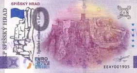SPIŠSKÝ HRAD 3 (EEAY 2026-3) pečiatka