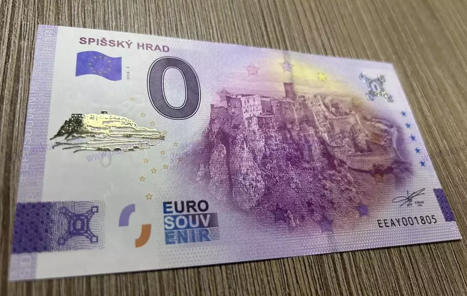 Spišský hrad (EEAY 2026-3) pečiatka