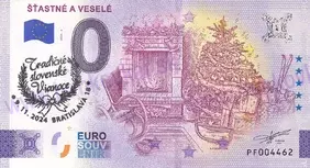 Šťastné a veselé (PF 2024-6) pečiatka Tradičné slovenské Vianoce