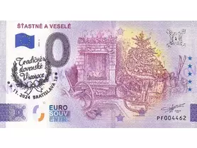 Šťastné a veselé (PF 2024-6) pečiatka Tradičné slovenské Vianoce