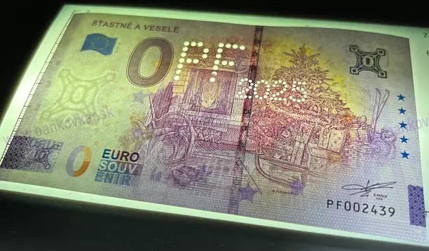 Šťastné a Veselé PF 2024-6 perforácia PF 2025