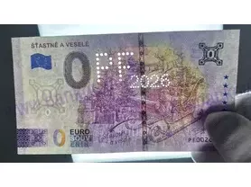 Šťastné a Veselé (PF 2025-7) perforácia PF 2026