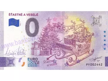 Šťastné a Veselé (PF 2025-7) podpis A.Ferda