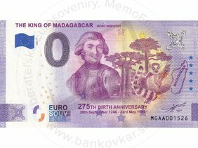 The King of Madagascar (MGAA 2021-1) Móric Beňovský