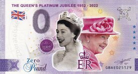 The Queens Platinum Jubilee 1952-2022 (GBAE 2022-1) KOLOR