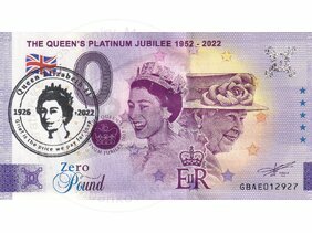 The Queens Platinum Jubilee 1952-2022 (GBAE 2022-1) pečiatka
