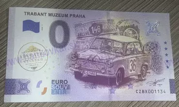 TRABANT muzeum Praha (CZBK 2026-1) GOLD SBĚRATEL