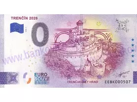 TRENČÍN 2026 - 3 (EEBK 2026-3) Trenčiansky hrad