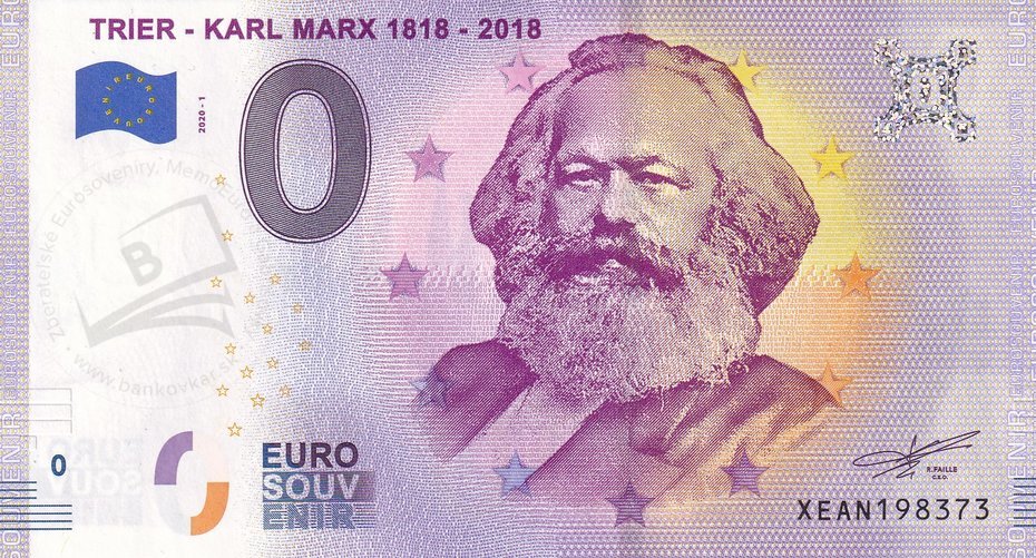 Trier - Karl Marx 1818-2018 XEAN 2020-1