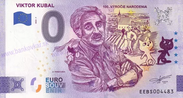 Viktor Kubal 100.výročie narodenia EEBS 2023-7 Viktor Kubal 100.výročie narodenia EEBS 2023-7