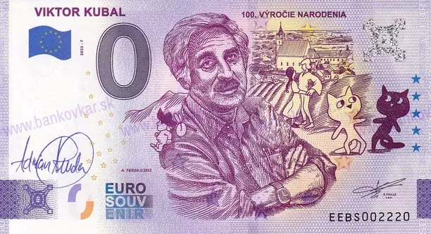 Viktor Kubal 100.výročie narodenia EEBS 2023-7 Viktor Kubal 100.výročie narodenia EEBS 2023-7