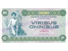 Viribus Omnibus (2024) MCP nadační fond zeleno-fialová