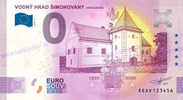 Vodný hrad Šimonovany Partizánske EEAV 2020-2