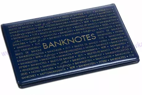 Vreckový album na bankovky 210x125mm Vreckový album na bankovky 210x125mm