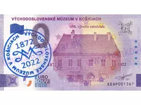 Východoslovenské múzeum v Košiciach (EEAP 2022-3) pečiatka